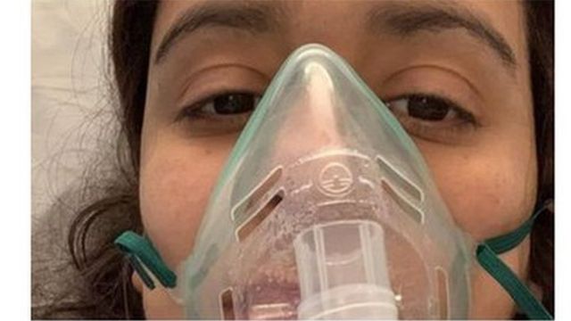 Coronavirus | La difícil recuperación de una joven enferma de covid-19:  "Salí de cuidados intensivos pero tengo que acordarme de cómo respirar" -  BBC News Mundo