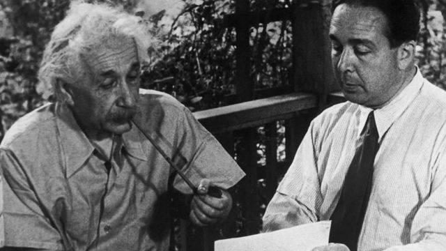 Albert Einstein e Leo Szilard