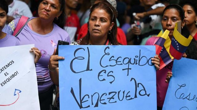 Esequibo: 5 claves para entender el controvertido referendo en Venezuela sobre la región que le disputa a Guyana - BBC News Mundo