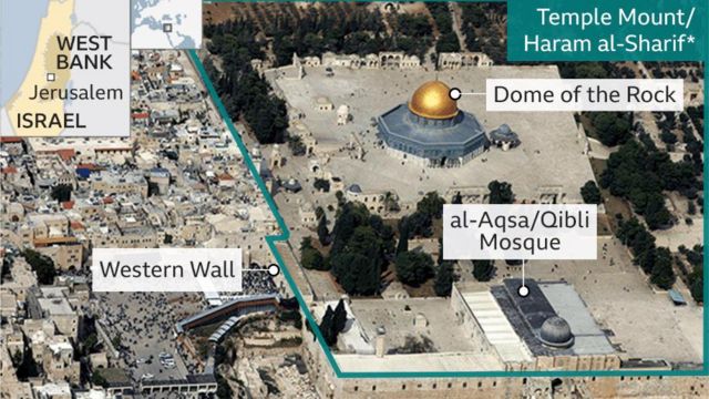 Seluruh situs diklaim sebagai masjid al-Aqsa.