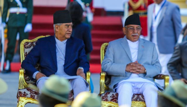 देउवा र प्रचण्ड