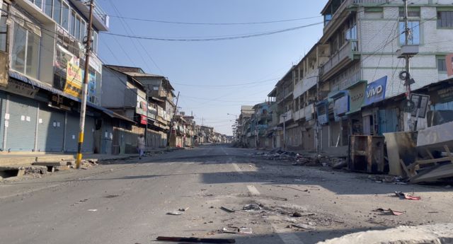 மணிப்பூர் வன்முறை, ஊரடங்கு