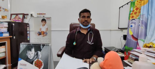 குழந்தைகள் நல மருத்துவர் செந்தில் ராஜா