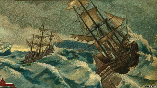 பயங்கரமான புயலை எதிர்கொண்டார்