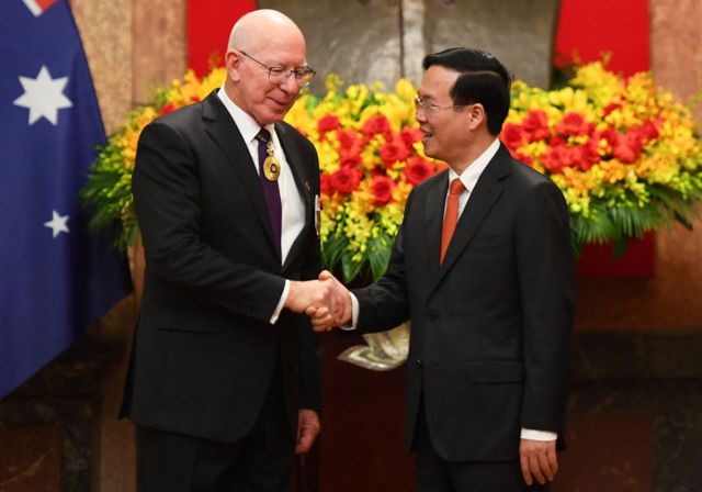 Toàn quyền Úc, David Hurley và Chủ tịch nước VN Võ Văn Thưởng