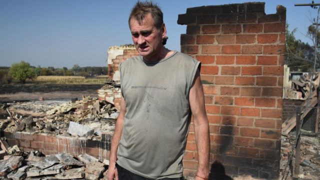 пожежа в Гороб'ївці