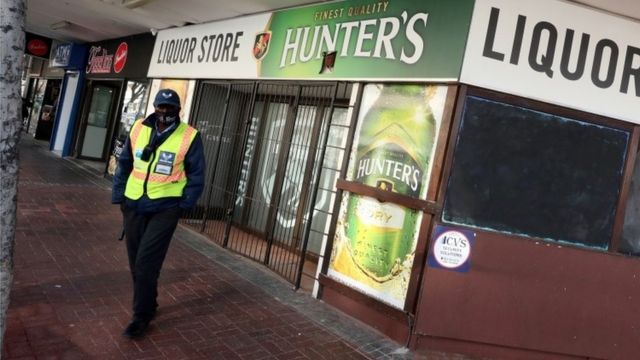 Liquor store in Cape Town