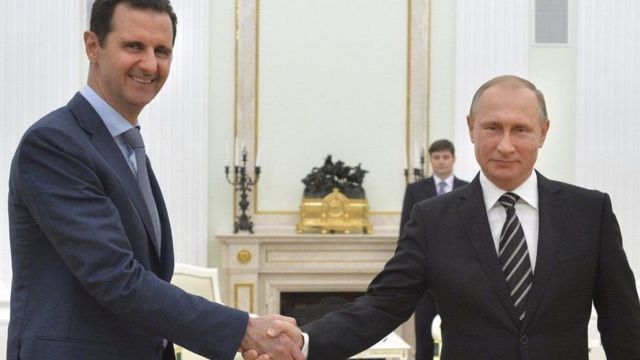 بشار اسد سوریه روسیه