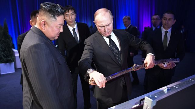 Ким и Путин