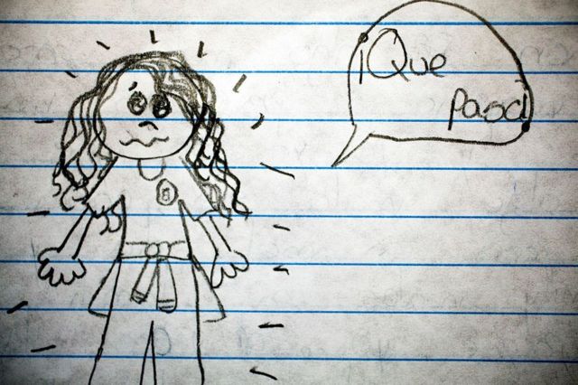 Los estremecedores dibujos de niños de entre 10 y 13 años que reflejan cómo  les afecta la violencia de Guatemala - BBC News Mundo