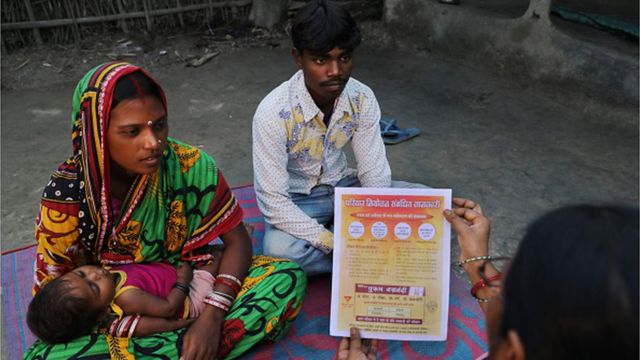 قلة فقط من الرجال في الهند يشاركون في برامج تنظيم الأسرة