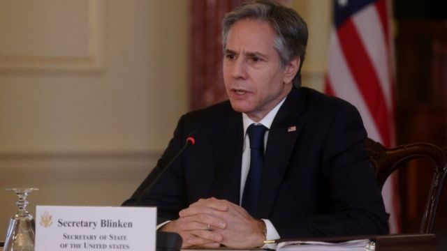 US Secretary of States Anthony Bliken