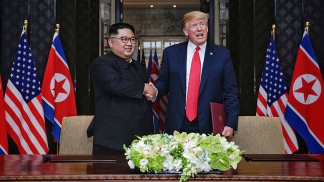Trump na Kim