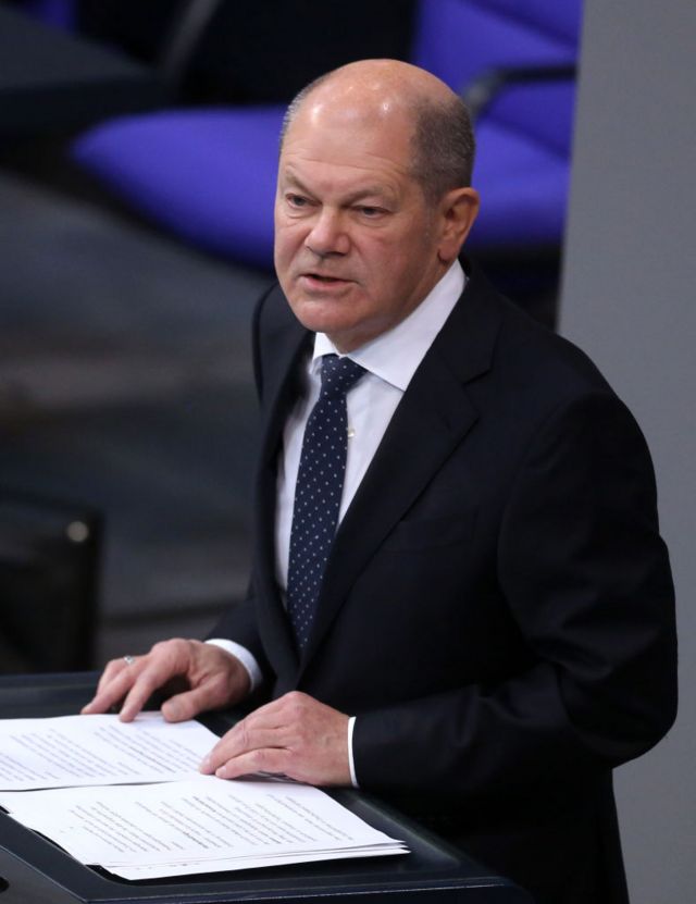 Almanya Başbakanı Olaf Scholz