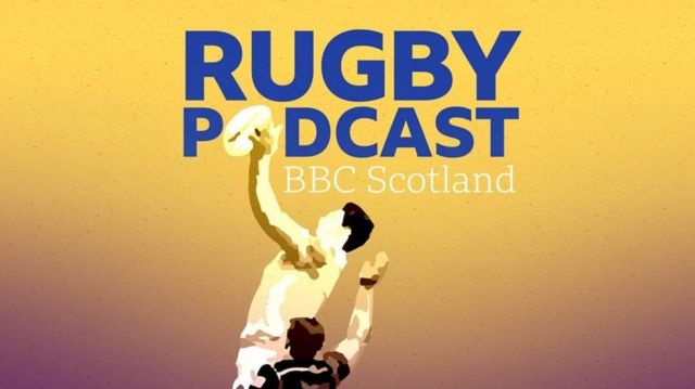 Scotland rugby podcast graphic