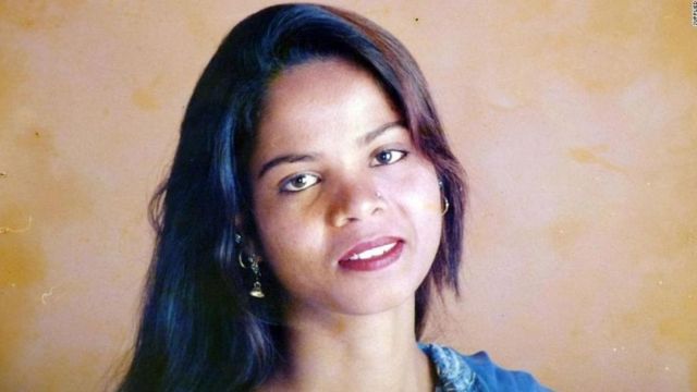 Asia Bibi, condenada por blasfêmia no Paquistão