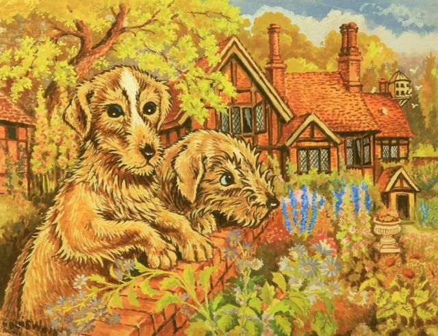 На малюнках Уейна не завжди були кішки - зустрічалися й інші тварини