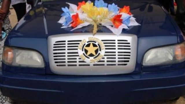 Un modèle du constructeur ghanéen de véhicules de luxe, Kantanka.