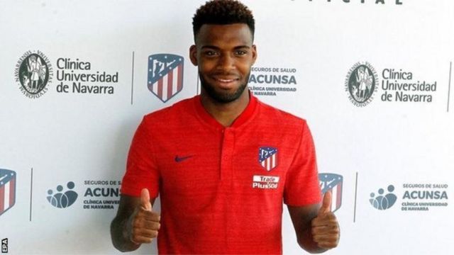 Everton inataka kumsajili kiungo wa Kati wa ufaransa na Atletico Madrid Thomas Lemar