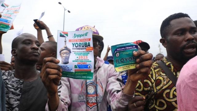 "Nigeria Sunday Igboho": [Lagos Ojata rally]: Nigeria Police Force stray bullet kill girl for Yoruba nation rally?
