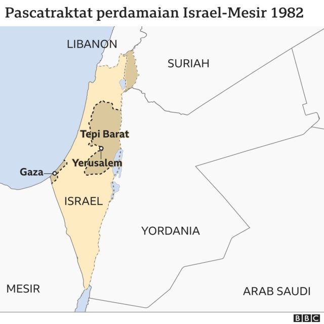 Israel-Palestina: Garis Perbatasan Dalam Peta Dari Masa Ke Masa - BBC ...