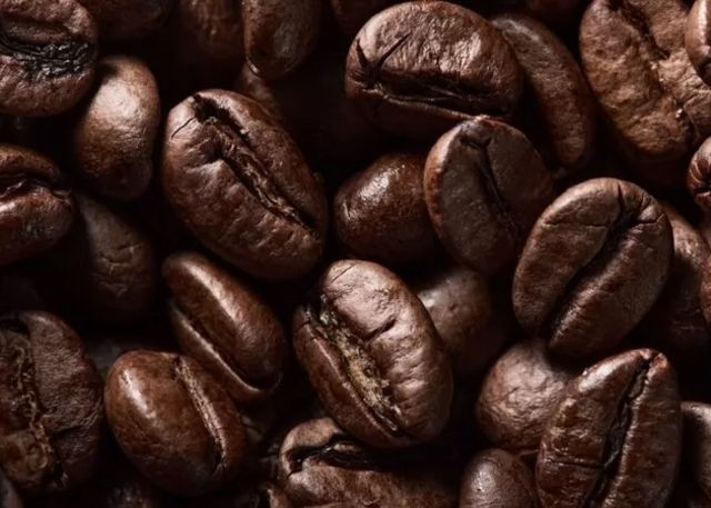 Des graines de café