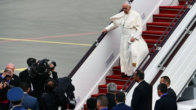 Papa Francis Bakıda