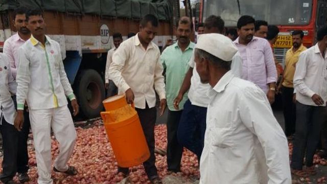 महाराष्ट्र में किसानों की हड़ताल