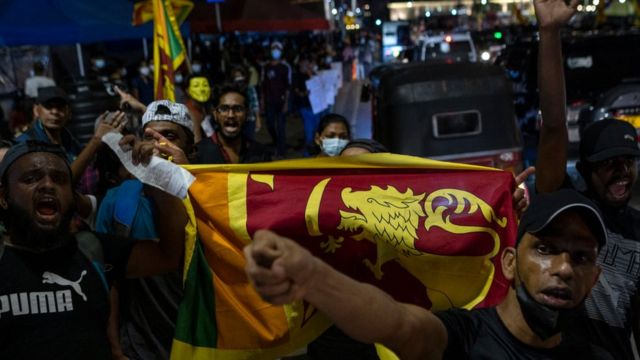 இலங்கை போராட்டம்