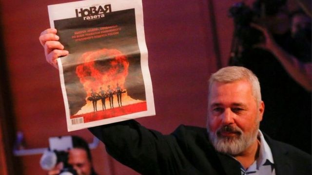 Rus gazeteci Muratov, Ukraynalı çocuklara yardım için Nobel madalyasını 103,5 milyon dolara sattı 2 Dmitry Muratov