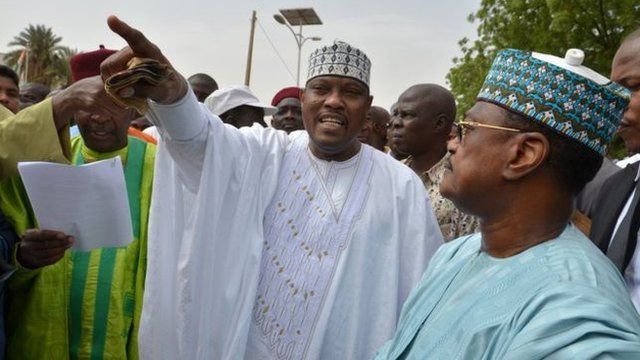 Hama Amadou avuga ko yapfunzwe kugira bamubuze kwiyamamaza