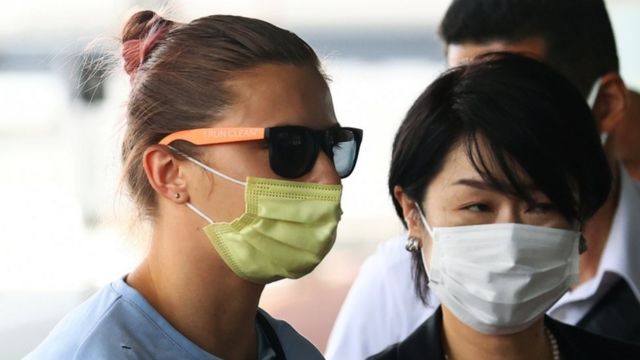 東京五輪 強制帰国拒否のベラルーシ女子陸上選手 ポーランド到着 cニュース