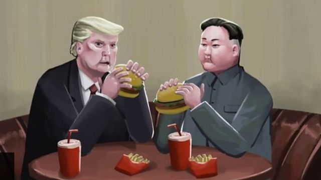 Trump, Kim