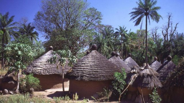 Village in Africa.