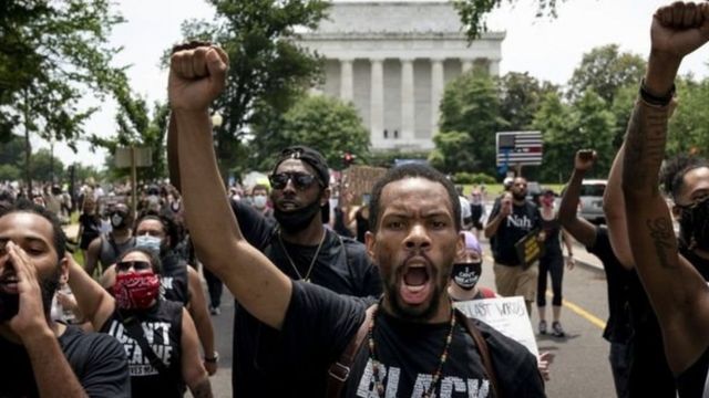 Waandamanaji jijini Washington DC wamesema hawataacha kushinikiza mabadiliko
