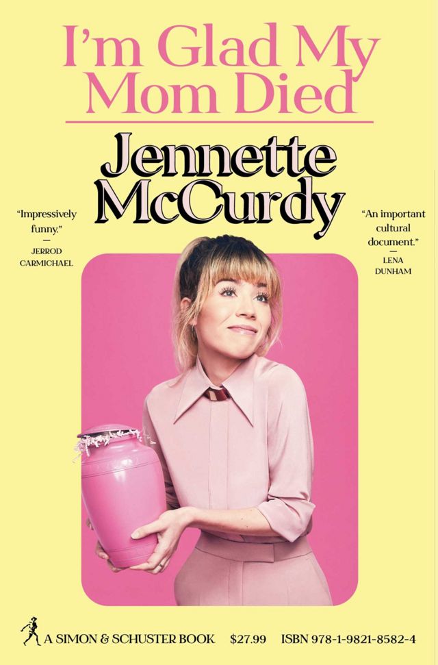 Capa do livro de memórias de Jennette McCurdy, 'Estou feliz que minha mãe morreu'