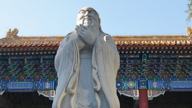 中国从2004年开始在全世界各地开设孔子学院，“推动汉语加快走向世界，提升中国语言文化影响力”。(photo:BBC)