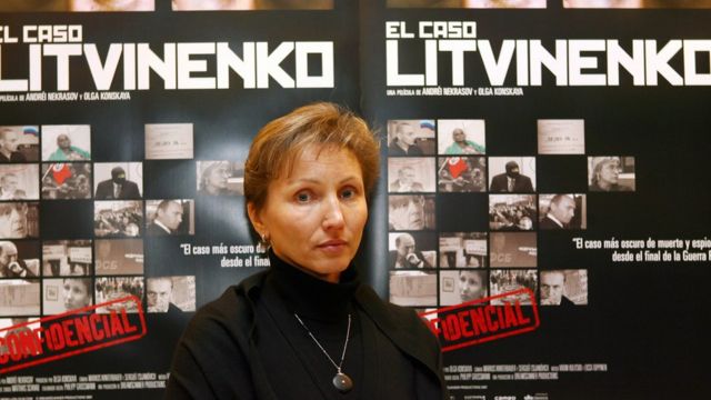 Viuda de Litvinenko.