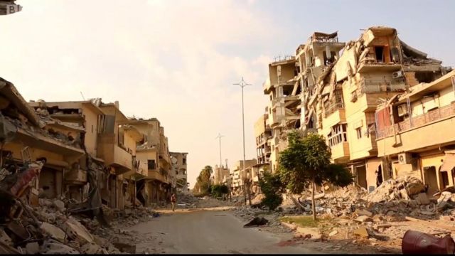 Исломий давлат қабрига айланган Раққа - BBC News O'zbek