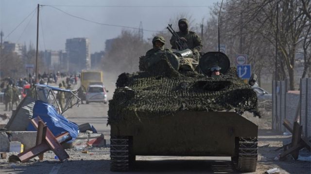 قوات تدعمها روسيا في أوكرانيا