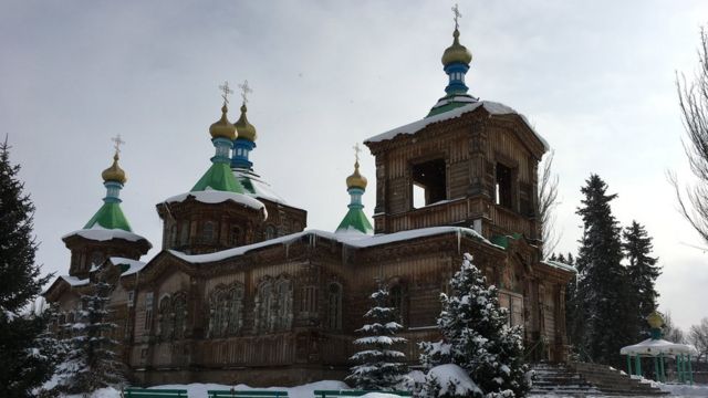 Russian Orthodox church in Karakol