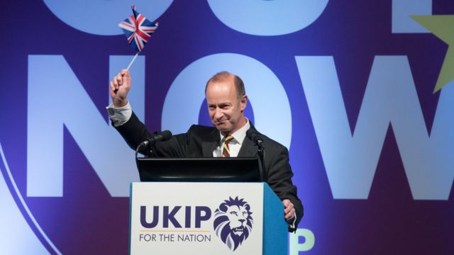 Brexit transitional period unacceptable, says new UKIP leader