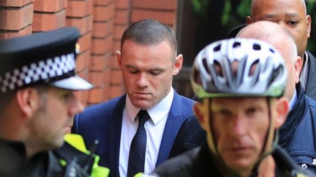 Di judge tell Rooney say "Dis na serious matter, You put yourself and other road users for risk"