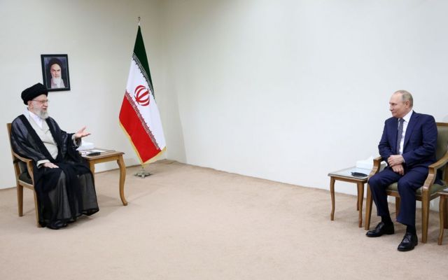 Путін та Алі Хаменеї