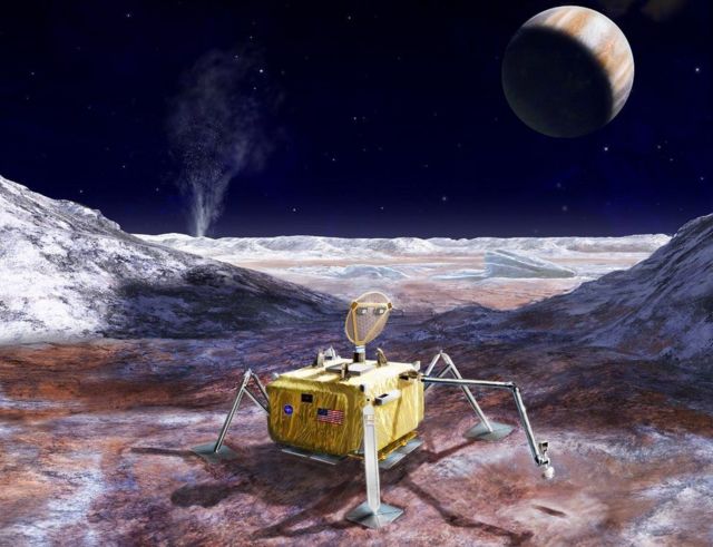 Por qué Europa, helada de es el mejor candidato para encontrar vida en el Sistema Solar? - BBC News Mundo
