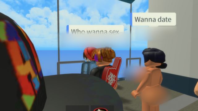 Where do people online date on roblox?