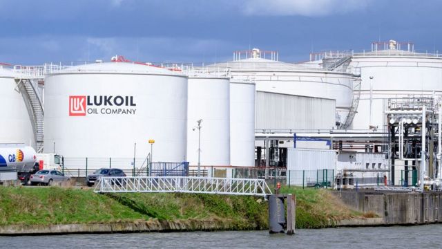 oil storage "LUKoil" in Brussels