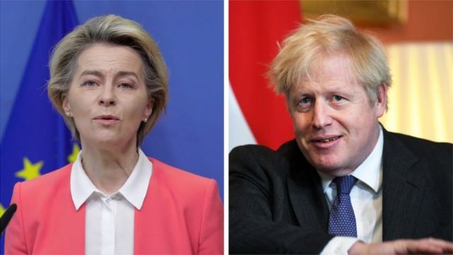 歐盟與英國領導人