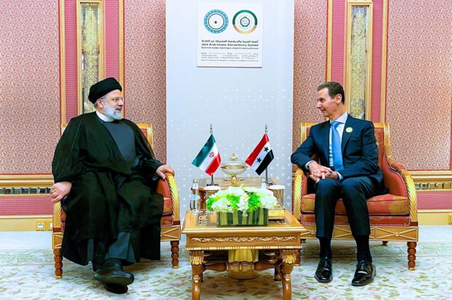 Президенты Ирана и Сирии