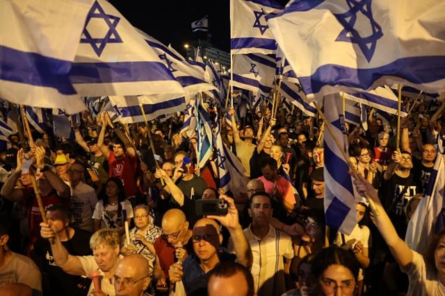 Акции протеста в Израиле